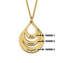 Colar Elos Personalizados (+ BRINDE OFICIAL) -  Oferta Especial Dia das Mães