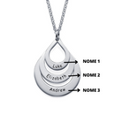 Colar Elos Personalizados (+ BRINDE OFICIAL) -  Oferta Especial Dia das Mães