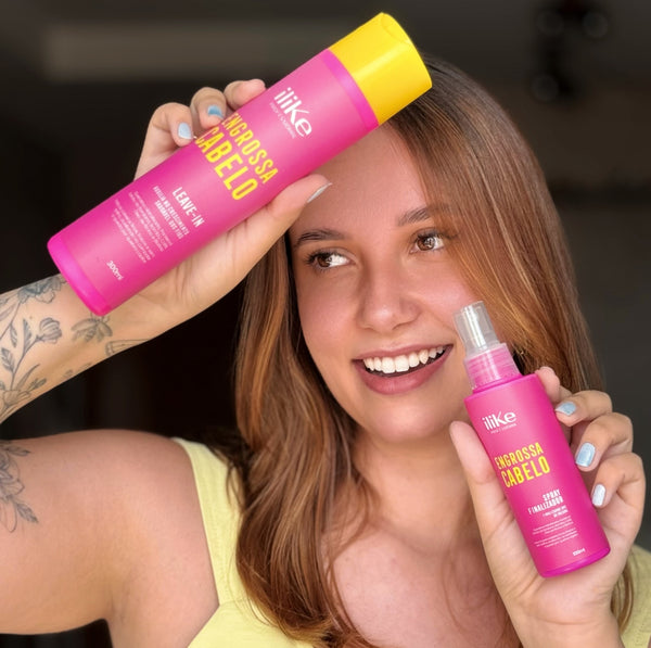 iLike Engrossa Cabelo Kit Completo PAGUE 2 LEVE 5 Produtos