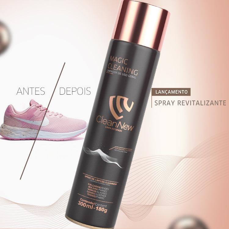 Magic CleanNew | Espuma Revitalizante para Bolsas e Calçados