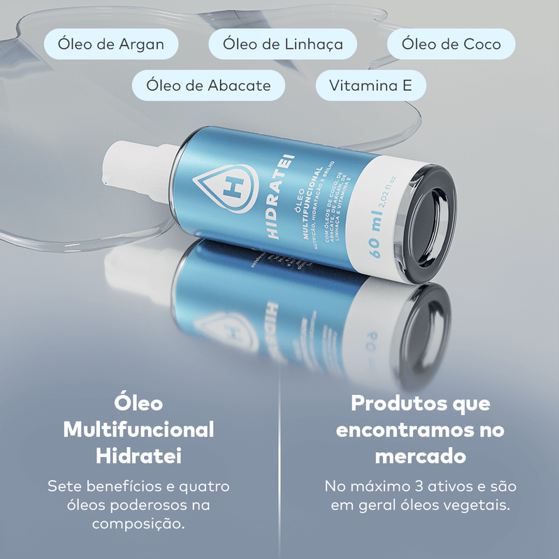 Óleo Multifuncional Hidratei COMPRE 1 E LEVE 3!